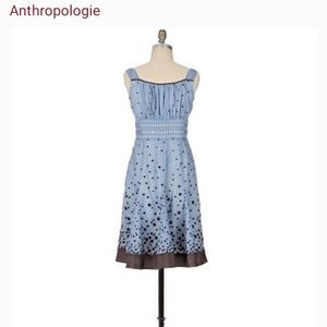 NWT Floreat Anthropolgie Glass of Bubbly sundress Size 8 Blue